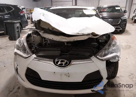 2017 Hyundai Veloster Value Edition from USA, damaged, VIN KMHTC6ADXHU324212